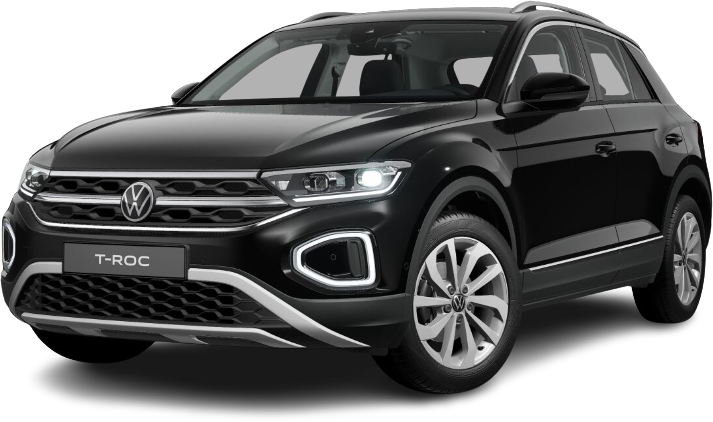 Location Volkswagen T-Roc Noire SUV premium Casablanca — Macys Rent Cars